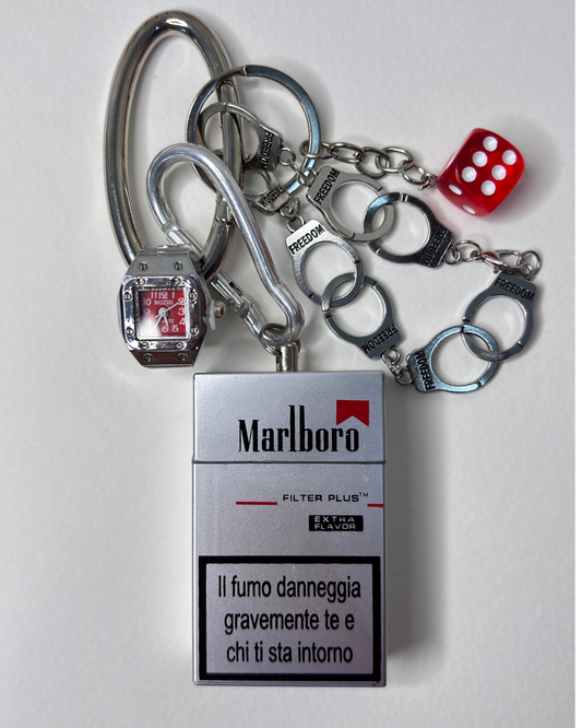 Ash & Attitude — Vintage Ashtray Alloy Bag Charm