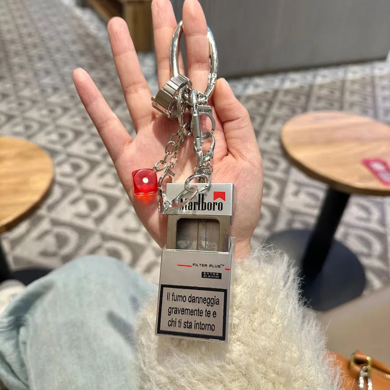 Ash & Attitude — Vintage Ashtray Alloy Bag Charm