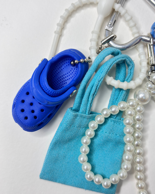 Tiny Bag That Slaps — Mini Canvas Bag Dopamine Keychain Pendant