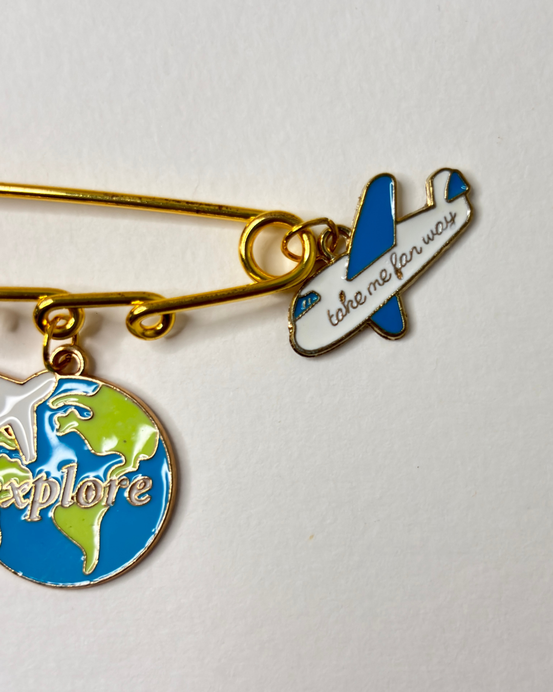 Pinned & Iconic — Cute Enamel Alloy Brooch Bag Pin